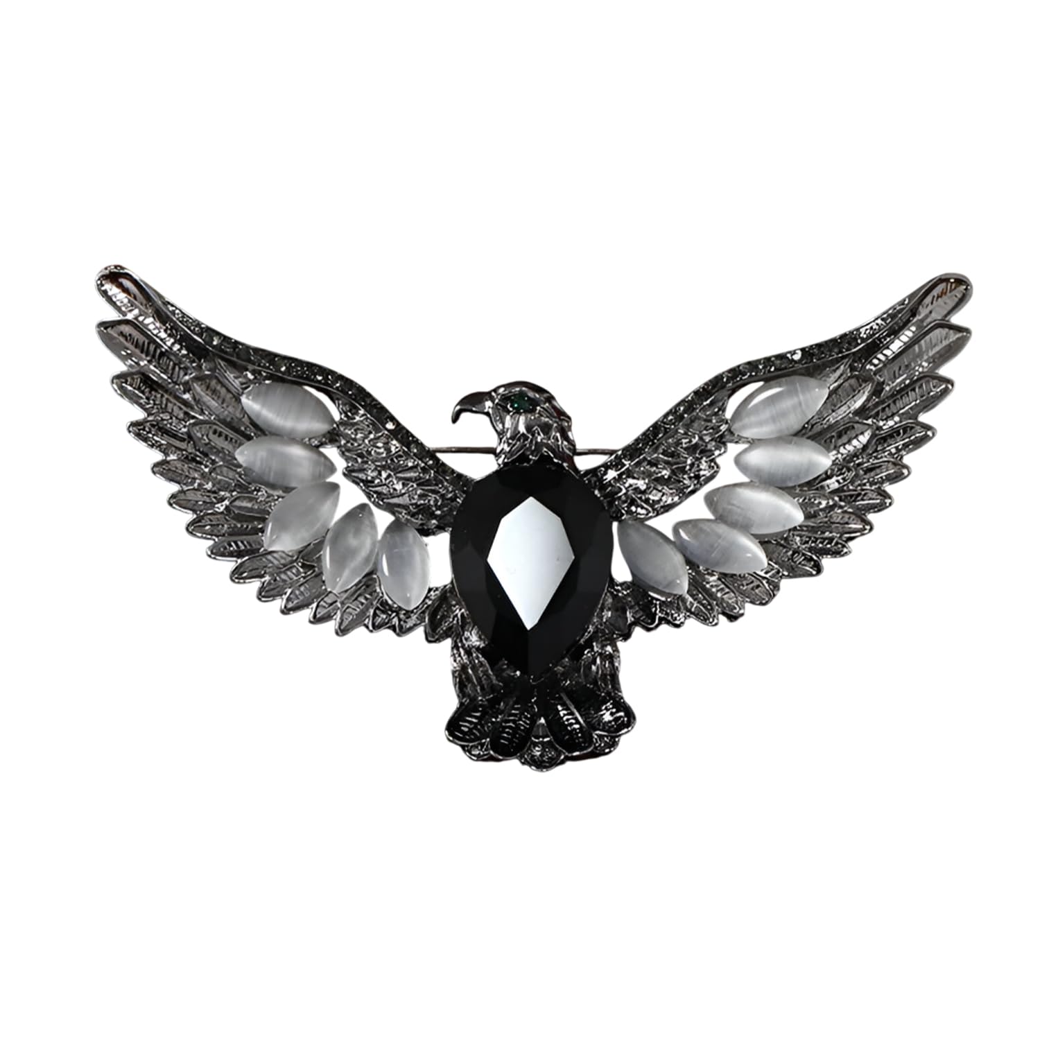 Buy SYGA Women & Men Vintage Eagle Wings Brooch – Retro Zinc Alloy