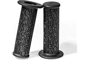 PRUNUS Kids Soft Rubber Bike Handlebar Grips