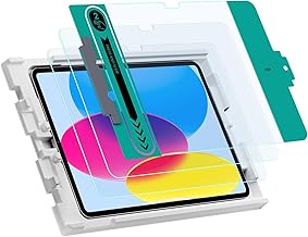 ESR 2 Pack Screen Protector for iPad 11th/10th Generation A16 (11/10.9 Inch, 2025/2022), 9H Tempered Glass Film with Easy Application Tray, Scratch Resistant, Bubble Free, HD Clarity, Touch Sensitive