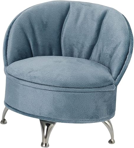 Harilla Organizador de joyero con forma de muebles de franela a prueba de polvo mini estuche portátil para aretes de oreja collares anillos