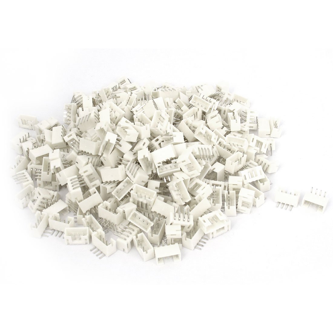 Aexit 2mm Spacing Terminals Single Row Light Angled Pluggable Terminal Wire Terminals Block 300pcs