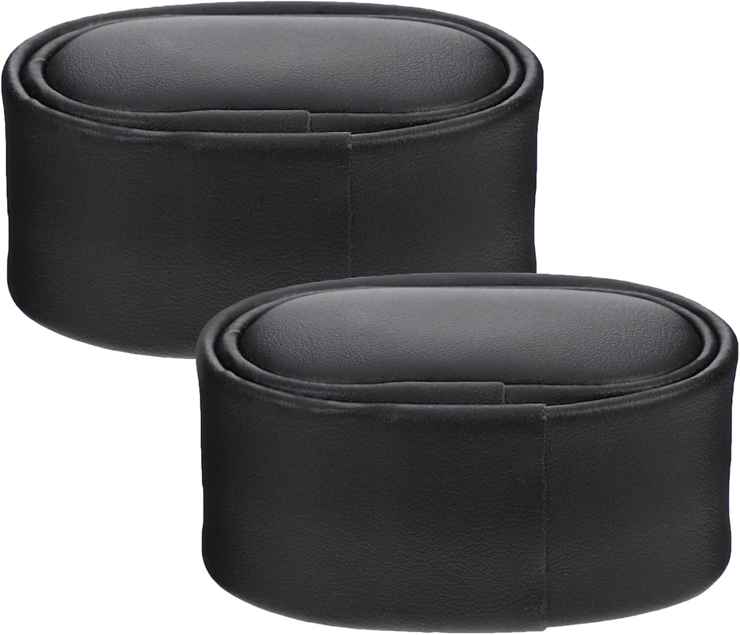 SOIMISS Watch Winder Pillow Cushion for Automatic Watches Soft PU Leather Sponge Sturdy Compact Black - Image 1 of 9