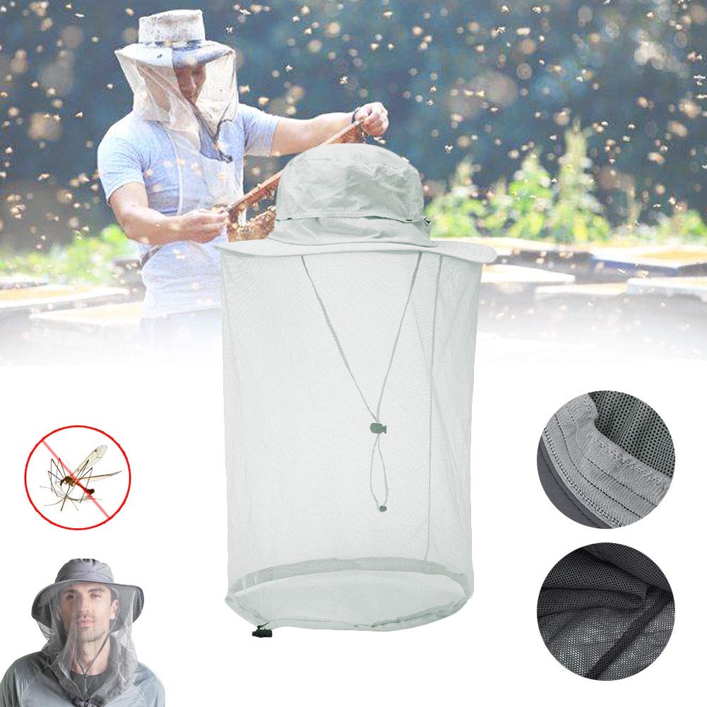 Cappello Apicoltore Con Rete Anti-Zanzare - Mimetico, Per Outdoor, Pesca, Campeggio - Foto 11