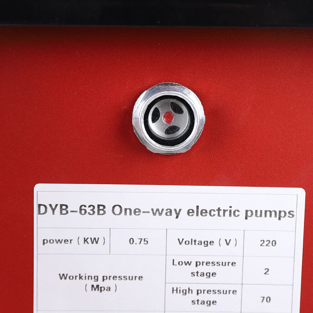 Bomba Eléctrica Hidráulica 750 W, Bomba Hidráulica Eléctrica Con Válvula Manual 0,6 L/min - 5 L/min Bomba Hidráulica Accionada Eléctrica 2-70Mpa