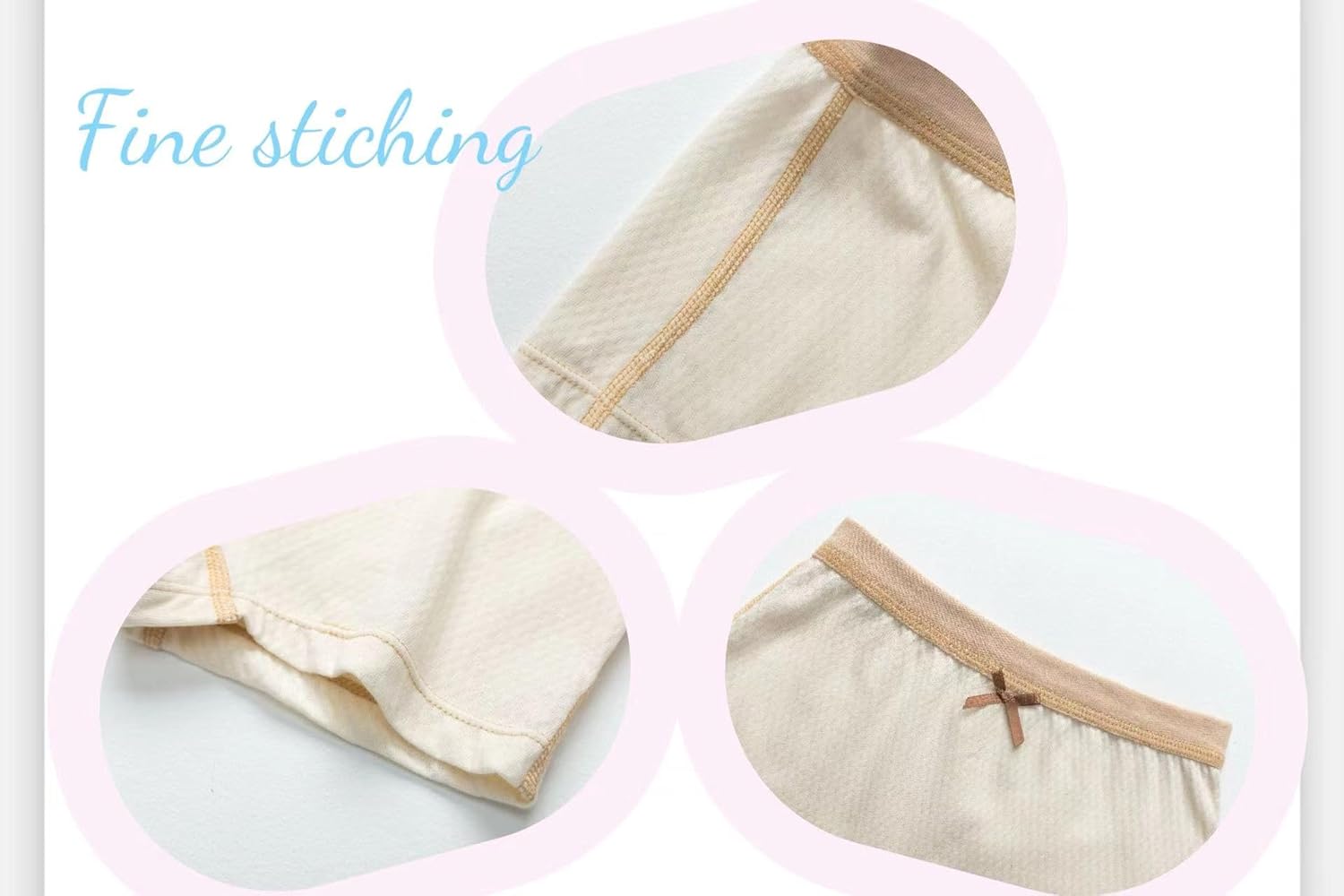 GZMM Girls Organic Cotton Shorties Underwear Toddler Briefs Kids Panties Pack of 3 - Image 4