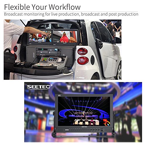 Image of P173-9HSD 17.3 Inch 1920x1080 Desktop Monitor for Broadcast LCD Monitoring with 3G-SDI HDMI AV YPbPr