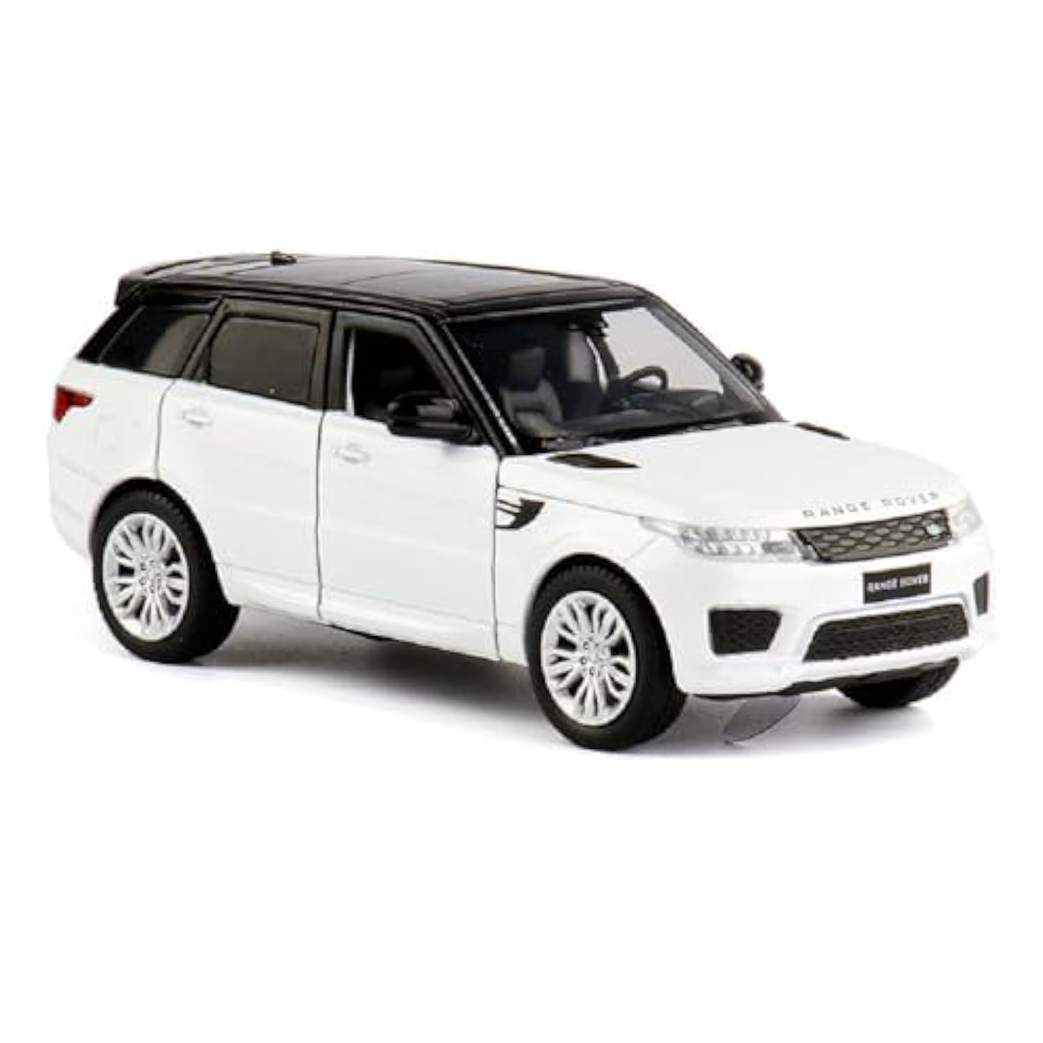 YBSM 1:32 For L-and-Rover For Range-Rover Alloy Car Model Diecasts & Toy Vehicles Metal Toy Kids Toys Gift (Color : White)