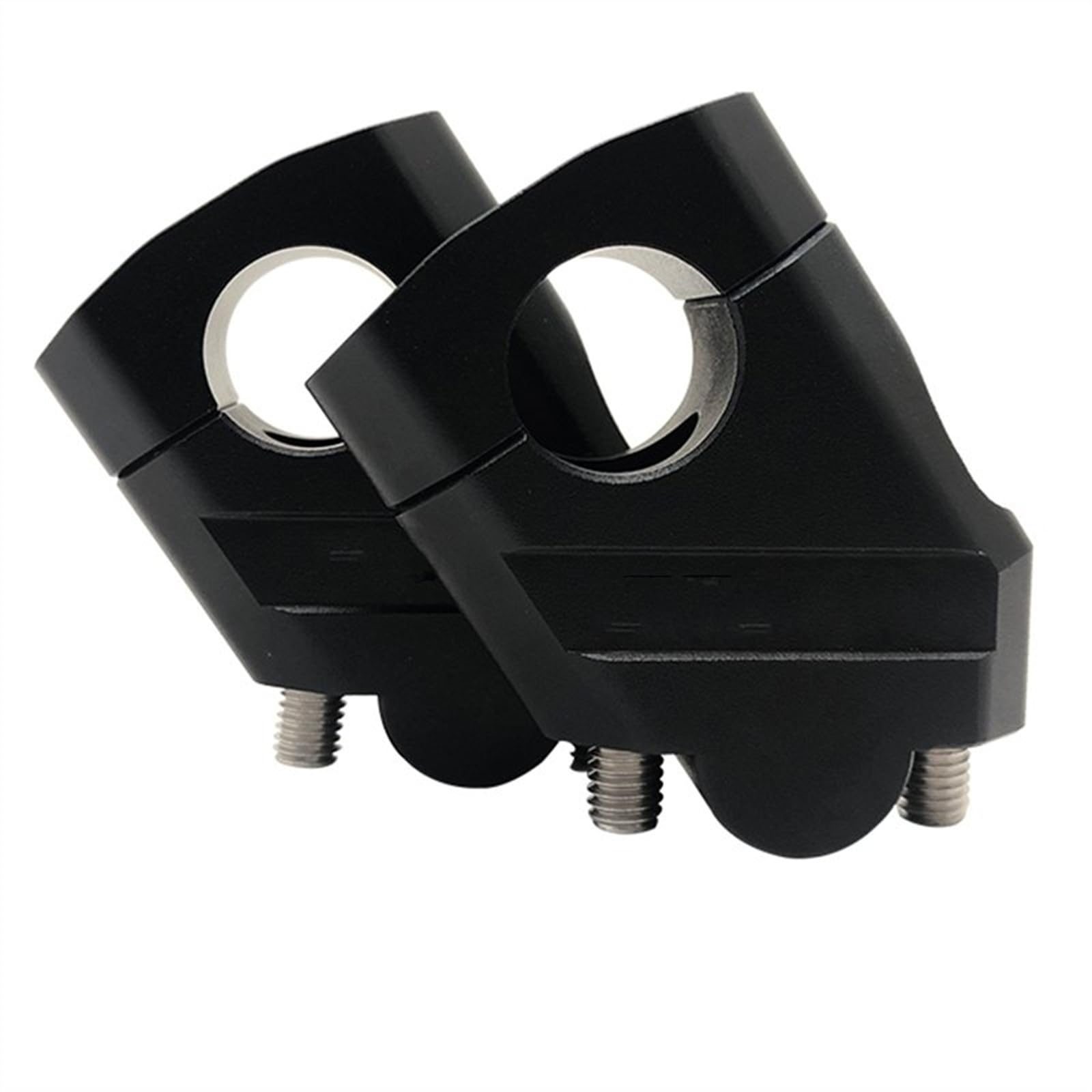 Rehausseur De Guidon 22mm Pour Honda NC700X/NC750X/CBF600S - CNC Aluminium - Hauteur 30mm - Améliore Le Confort De Conduite