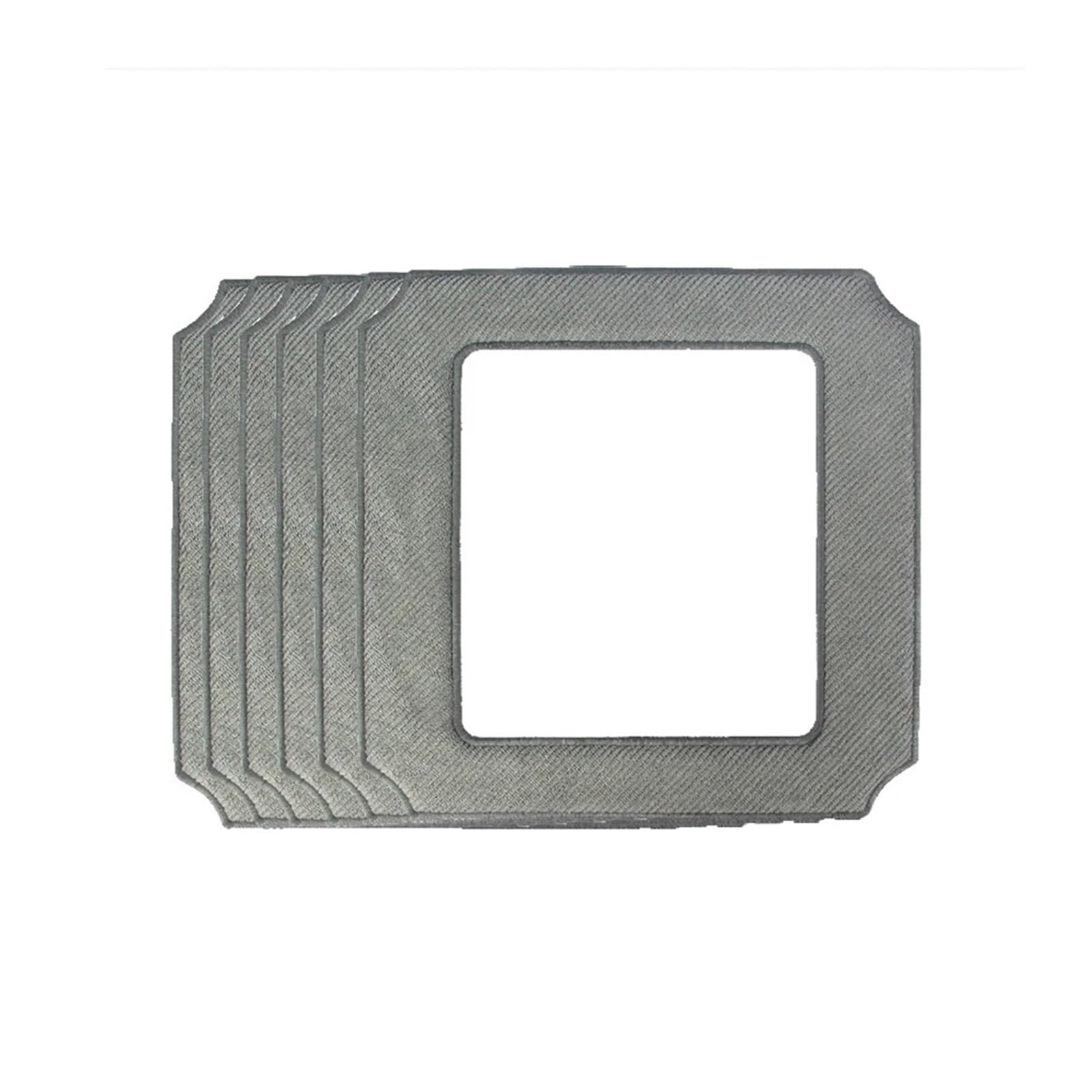 Mop For Pulizia Vetri In Microfibra For Robot Aspirapolvere For Finestre, Stracci Ultra Sottili Riutilizzabili 24X24 Cm For Lavare Il Panno Di Ricambio For, Facile Da Pulire(12pcs)