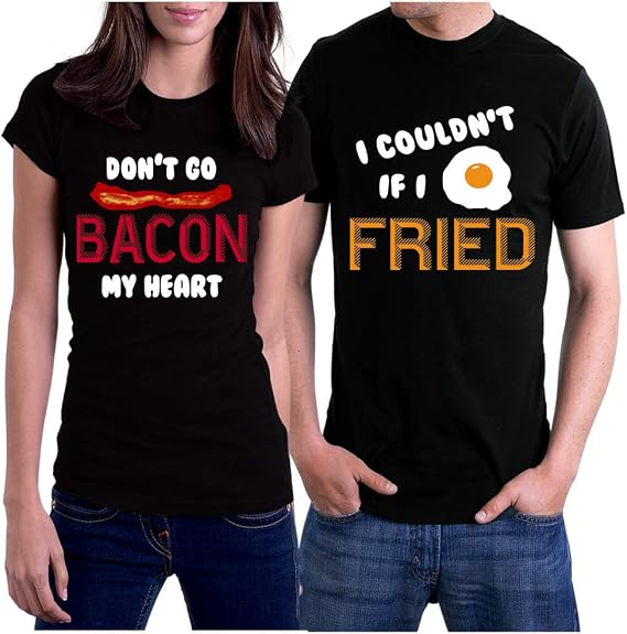 Funny Matching Shirts for Couples, T 