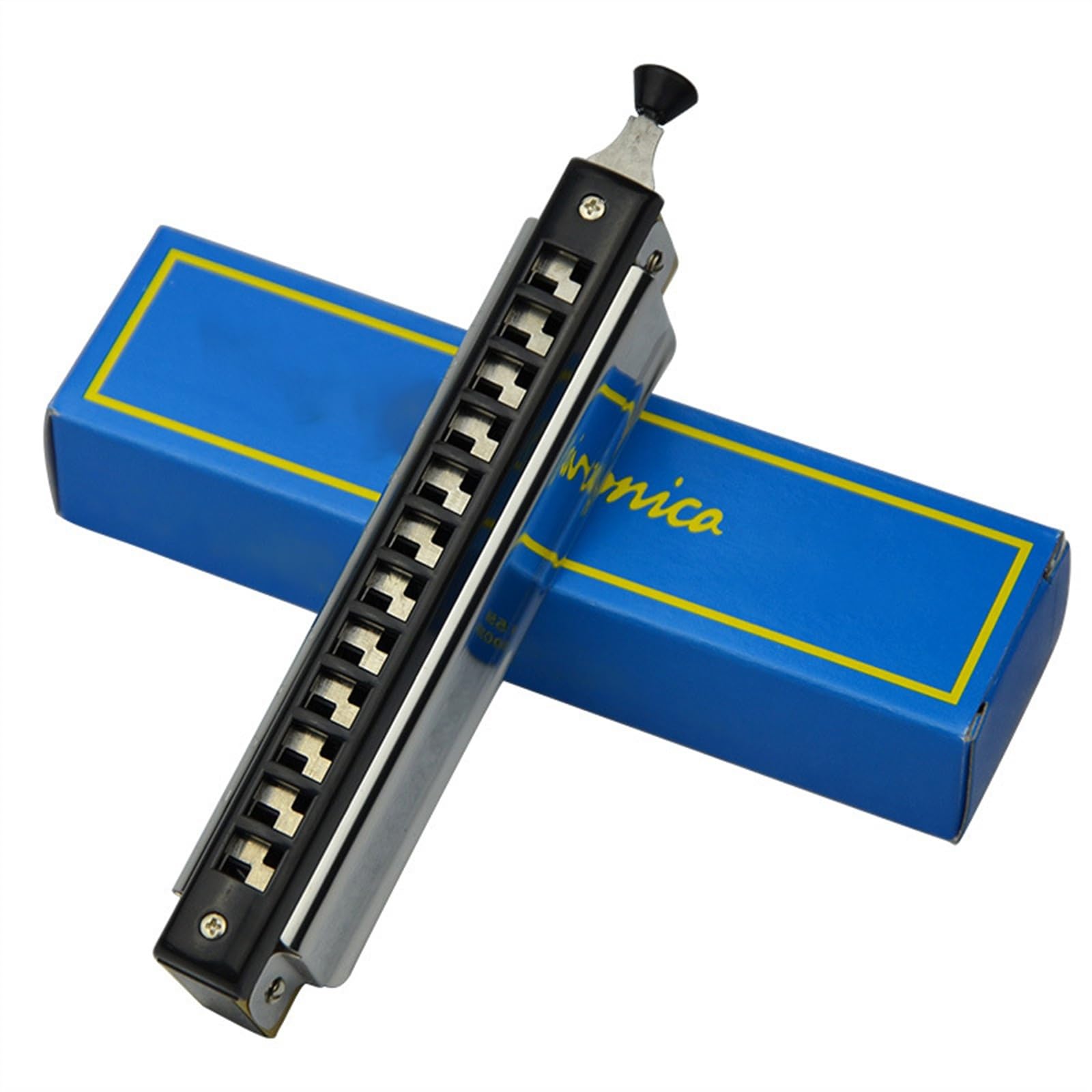 Armonica Cromatica A 12 Fori Armonica Diatonica A 48 Note Argento Strumento Avanzato Per Studenti Adulti E Principianti