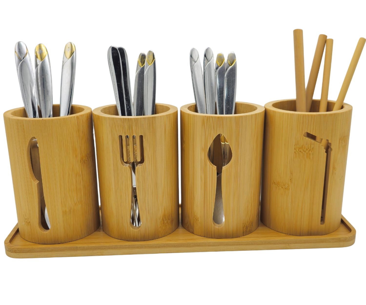 Cucchiai, Forchette, Coltelli Nel Vassoio Cassetto Di Legno Con Posate Moderne Contesto Concettuale Cucina O Ristorante 161280724