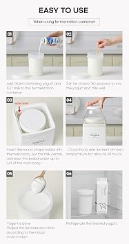 Roichen Minew Yogurt Maker, Home Made Yogurt, Made In Korea, Non Electric, Easy Yogurt Making