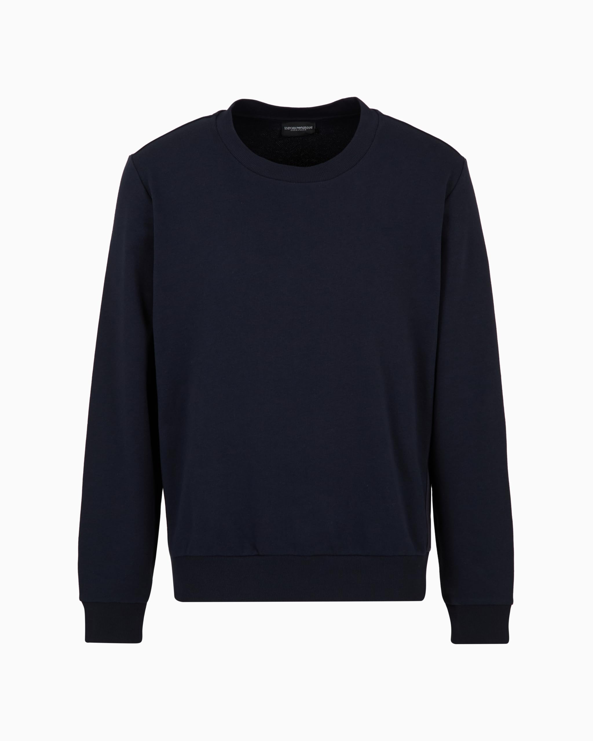 Emporio Armani Herren Armani Blu Man Basic Terry Hoodie Sweatshirt Blau S, S