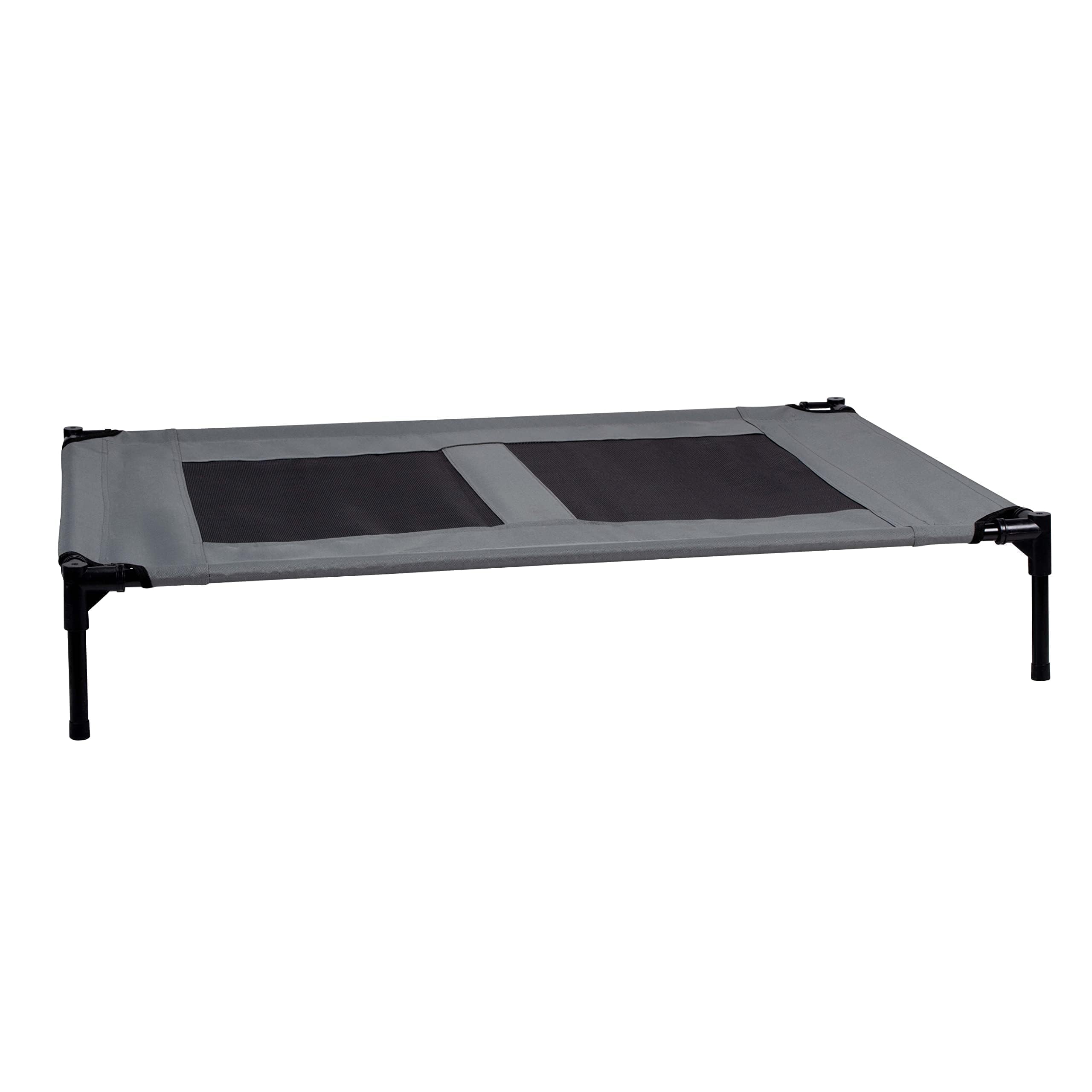 Lit pour chiens sur pieds Maxxpro 106x76x17 cm noir jusqu'à 55 kg