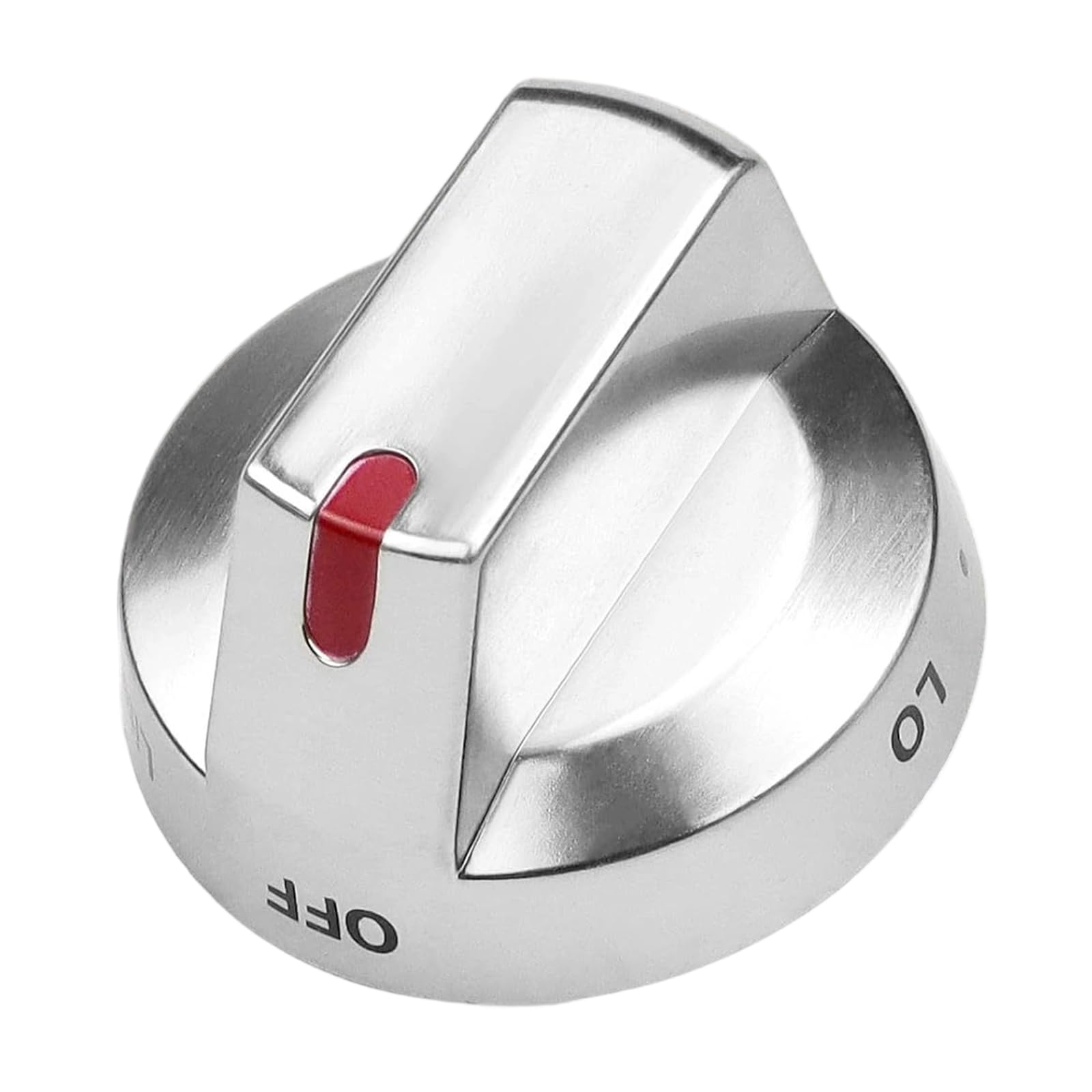 Kaeltsyn Quick Attaching Replacement Knob Cooker Control Handle Replacement Multipurpose Suitability Steel Strong Build Control Knob
