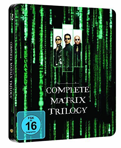 The Matrix Trilogy Blu-ray Steelbook Region Free German Import (English Language)