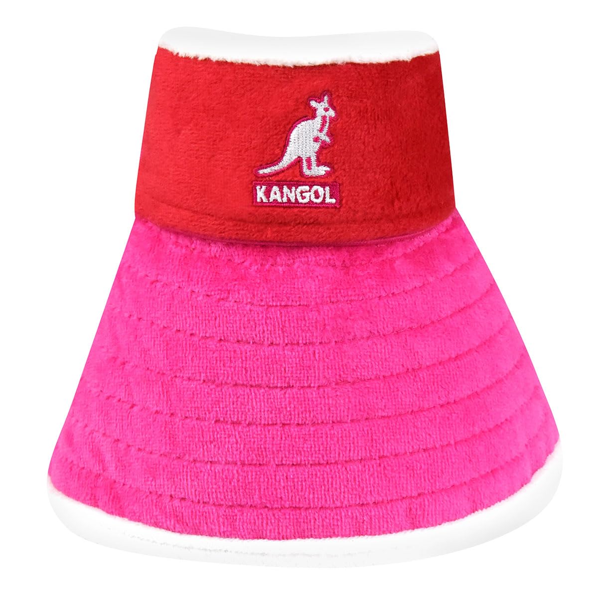 Kangol Beach Side Visor Sonnenvisor Sonnencap Damen/Herren - mit Schirm, Klettverschluss, Klettverschluss Frühling-Sommer Sommer