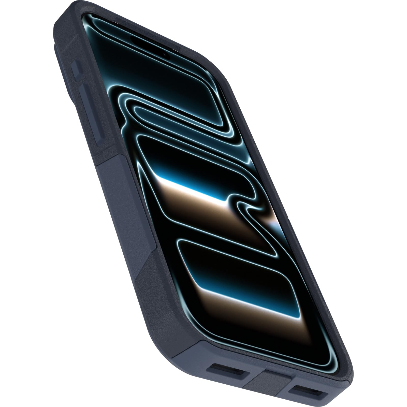OtterBox Commuter Series MagSafe cover per iPhone 17 Pro, custodia resistente a shock e cadute, testata 3x norme MIL-STD 810G, Blu