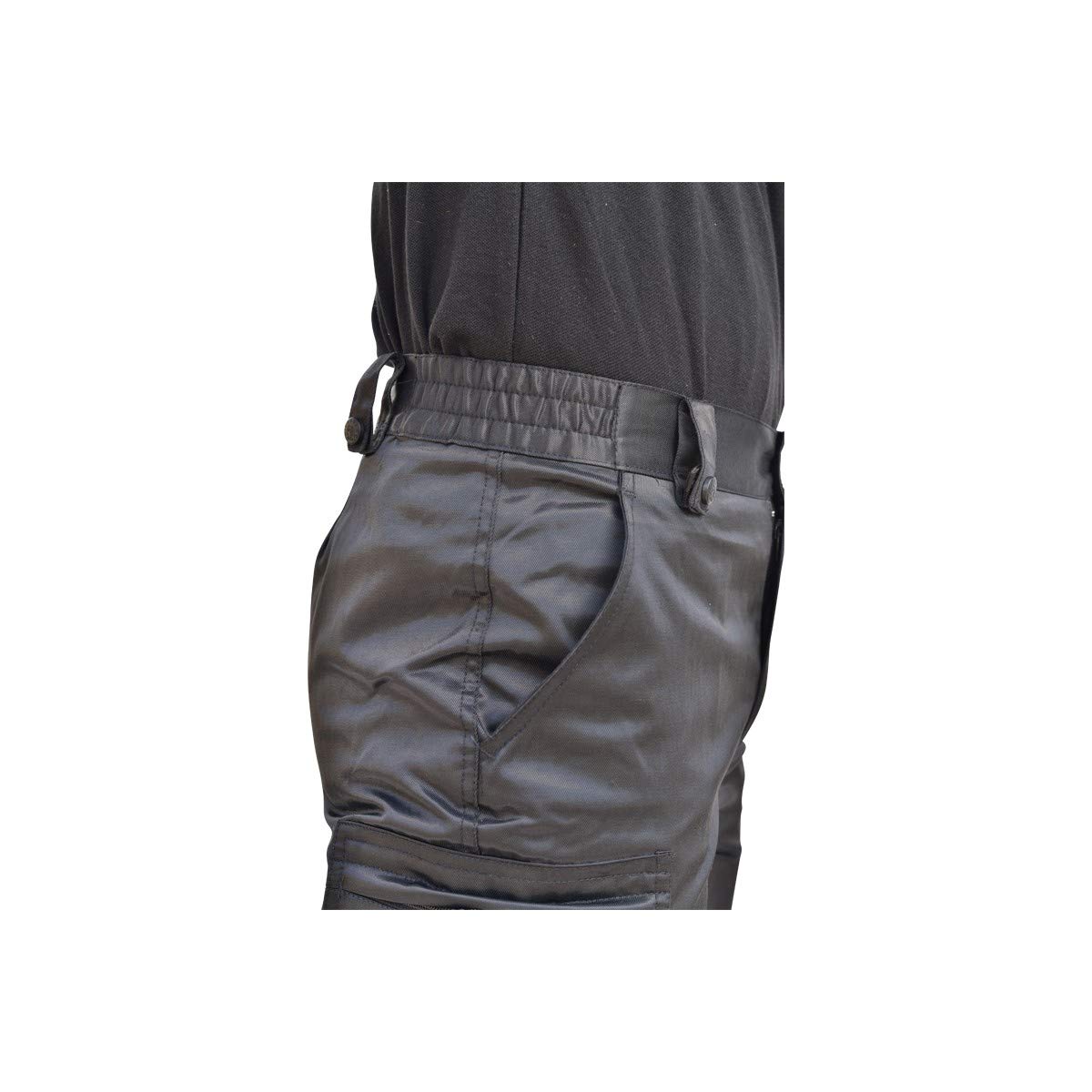 Cityguard - Pantaloni da lavoro, neri opachi