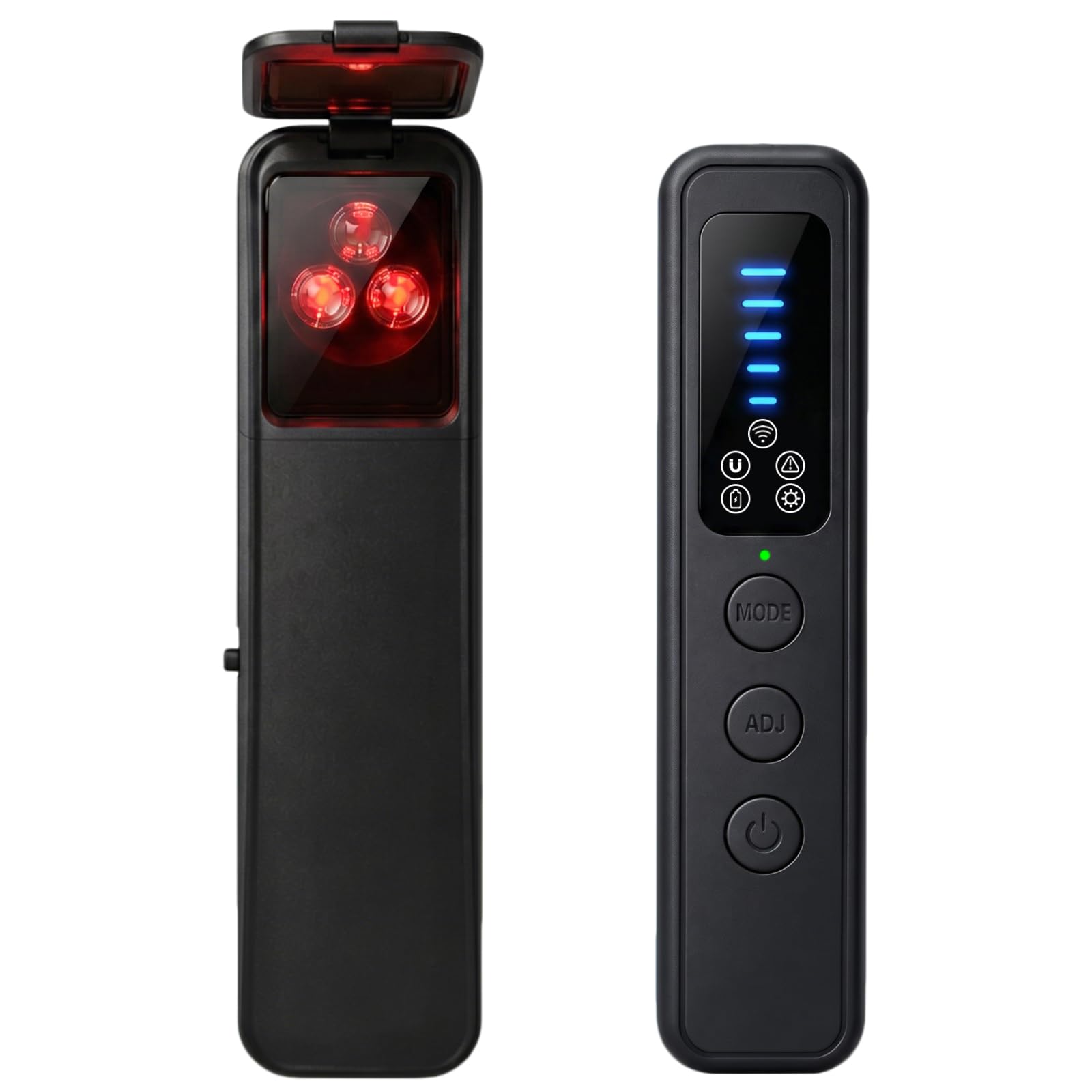 Hidden Camera Detector, GPS Tracker Detector & Anti Spy Bug Detector, Bug Detector RF Signal Scanner, Portable Privacy Protection Device for Hotel, Travel, Office, Car & Home