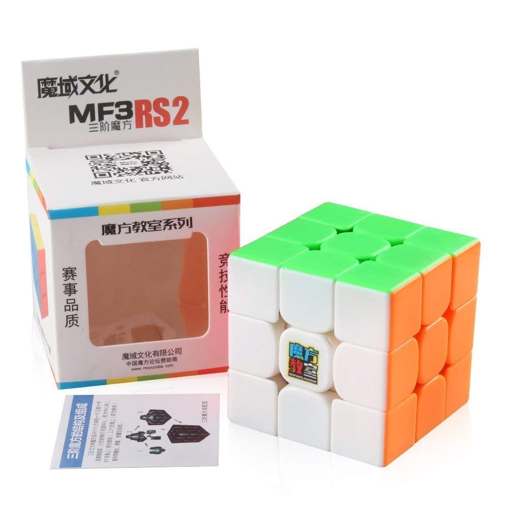 mos3セット Pcubed Puzzles Moyu Mofang Classroom MF3RS V2 3x3 stickerless Cube