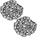 2 Pack Halloween Chains,Plastic Chains Props Decoration,6 Feet Halloween Costume Chain Prison Chain,Halloween Party Favor Sets for Costume Party