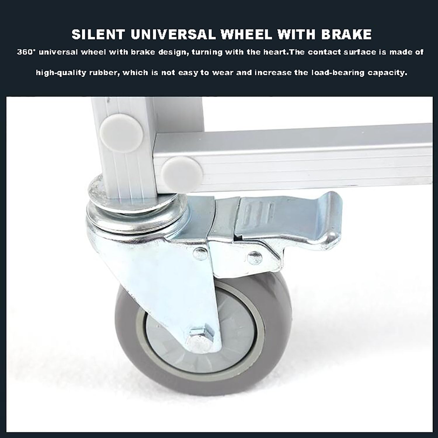 Étagère De Boulangerie Commerciale À 18 Niveaux En Acier Inoxydable Avec Roulettes De Frein - Chariot Robuste En Aluminium Pour Le Rangement Dans Les Cuisines, Restaurants Et Pizzerias, Pour Demi-Por