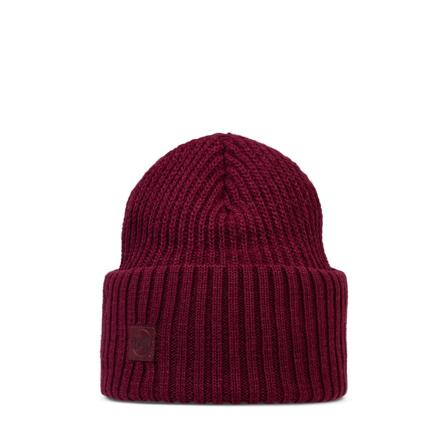 Buff®| Knitted Hat Man Woman Adult, Extreme Cold, Practical, Versatile, Fashionable, Thermal Insulation, Comfortable, One Size, Red