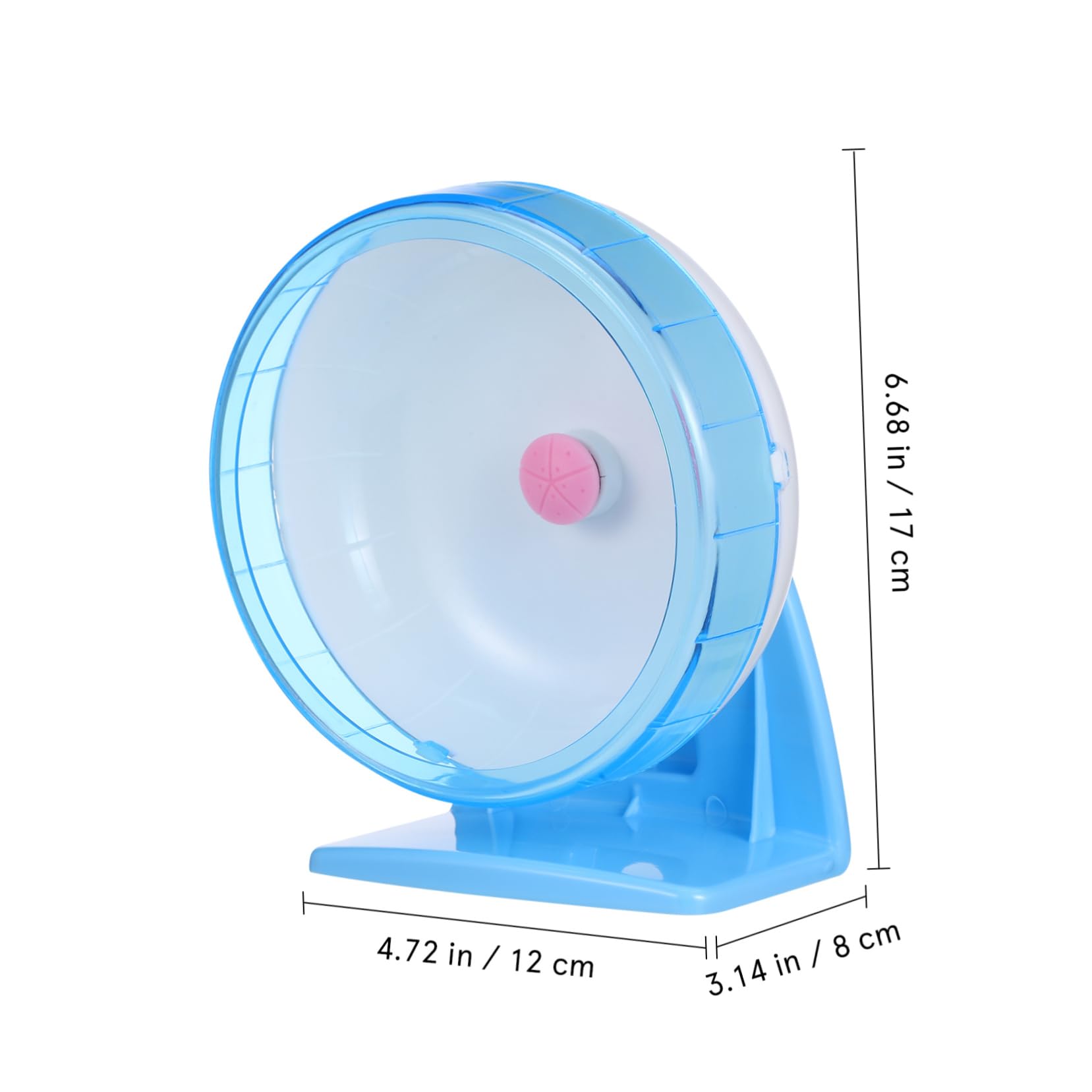 Toddmomy Wide Hamster Exercise Wheel Silent Design 16cm Diameter Sturdy Construction for Safe Hamster Running