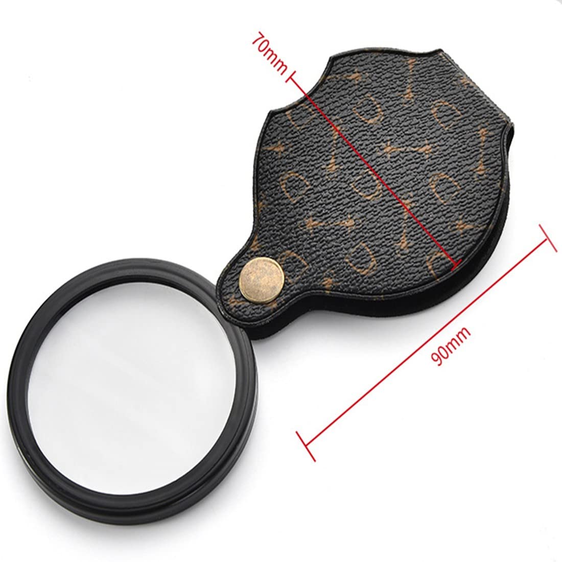 Loupe à Main Pliable 15X 70mm - Aide à la Lecture
