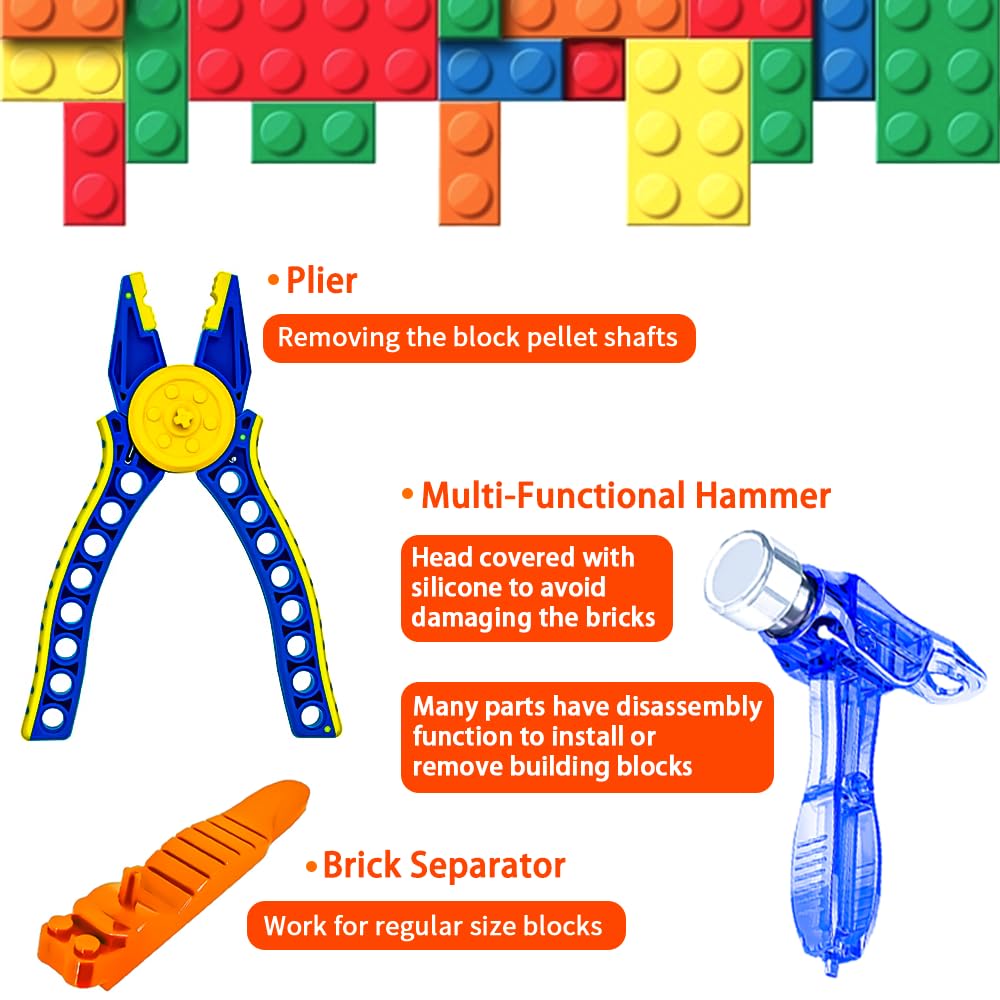 Caja Lego Classic Kit De Herramientas Separador De Ladrillos Para