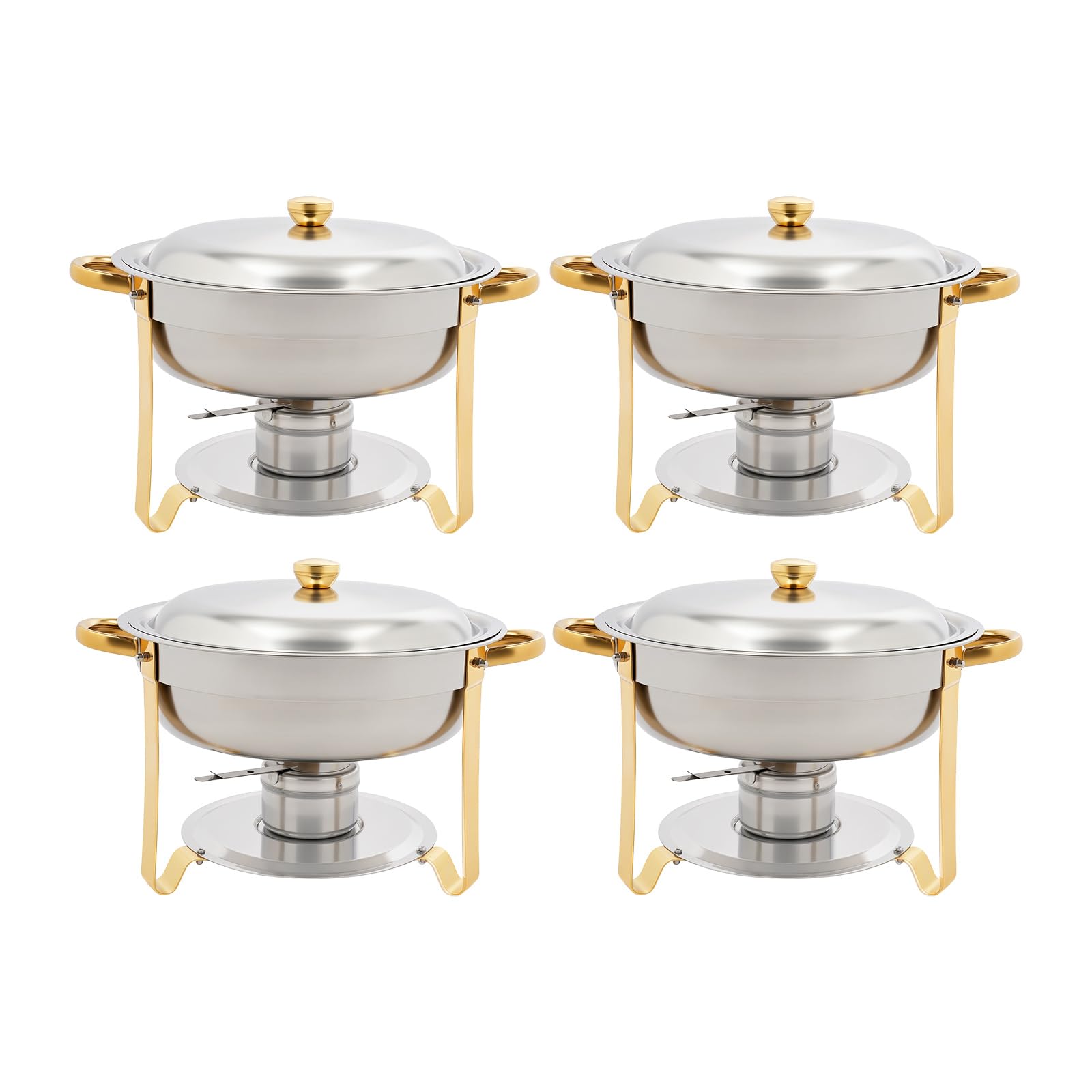 Chafing Dish Buffet Set płyta grzewcza ze stali nierdzewnej 4,5 l