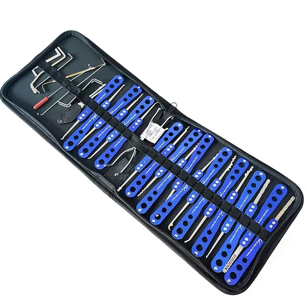 Locksmith Tools Klom 20 in 1 Lock Pick Set, Door Lockpicking, Fast Opener Picker