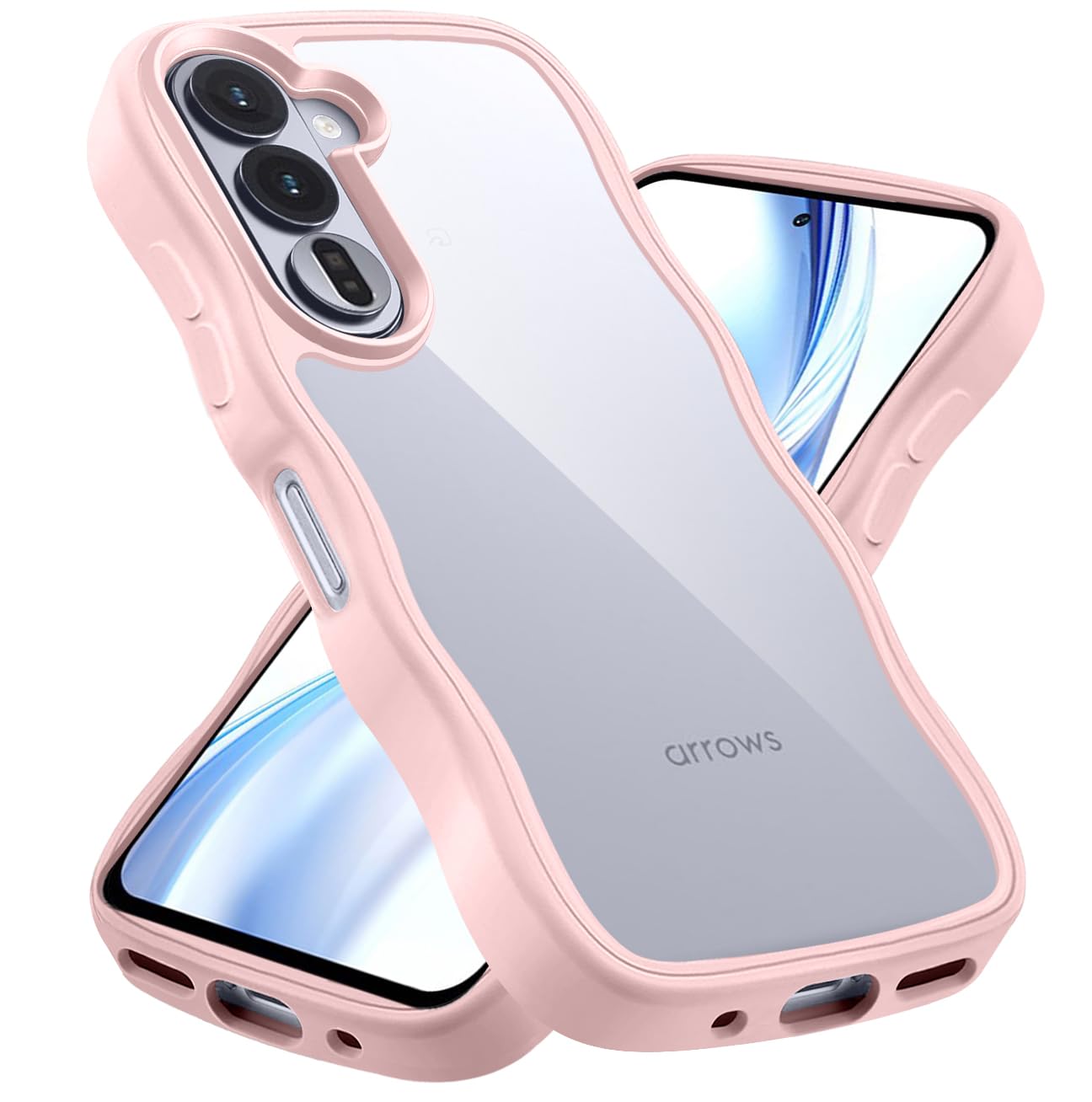 スマホがキュンとする!透明キュートケースで毎日が楽しく
