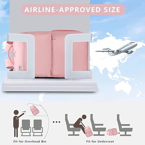 Miniatura 6 de MAXTOP Mochila de viaje para mujer, mochila de mano con puerto de carga USB, mochilas para laptop de 15.6 pulgadas, aprobadas para vuelo, bolsa