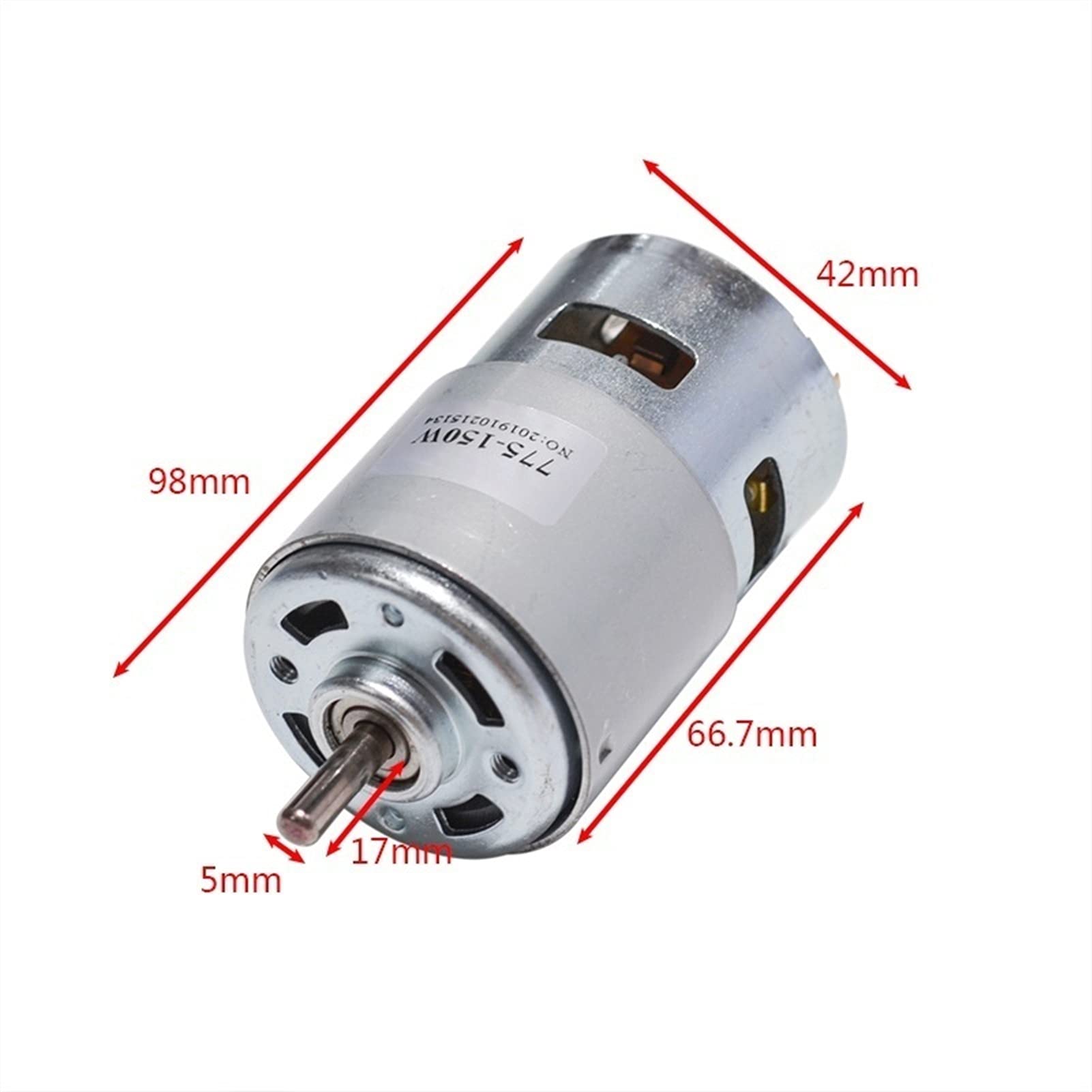 PYouo-DC silnik podwójne łożysko kulkowe. Silnik DC, DC 12 V 24 V 775 silnik wrzecionowy, 8 0 W 150 W 288 W. Duży moment obrotowy o wysokiej mocy silnika DC (prędkość (RPM) : 150 W 15000