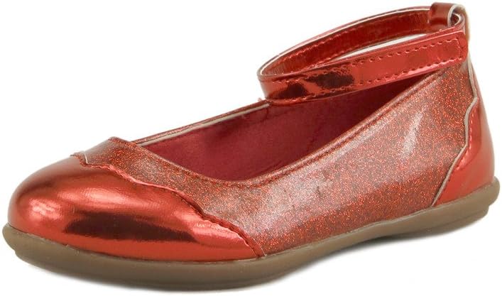 The Doll Maker Metallic Two Tone Glitter Strap Flat - FBA1631118B-11
