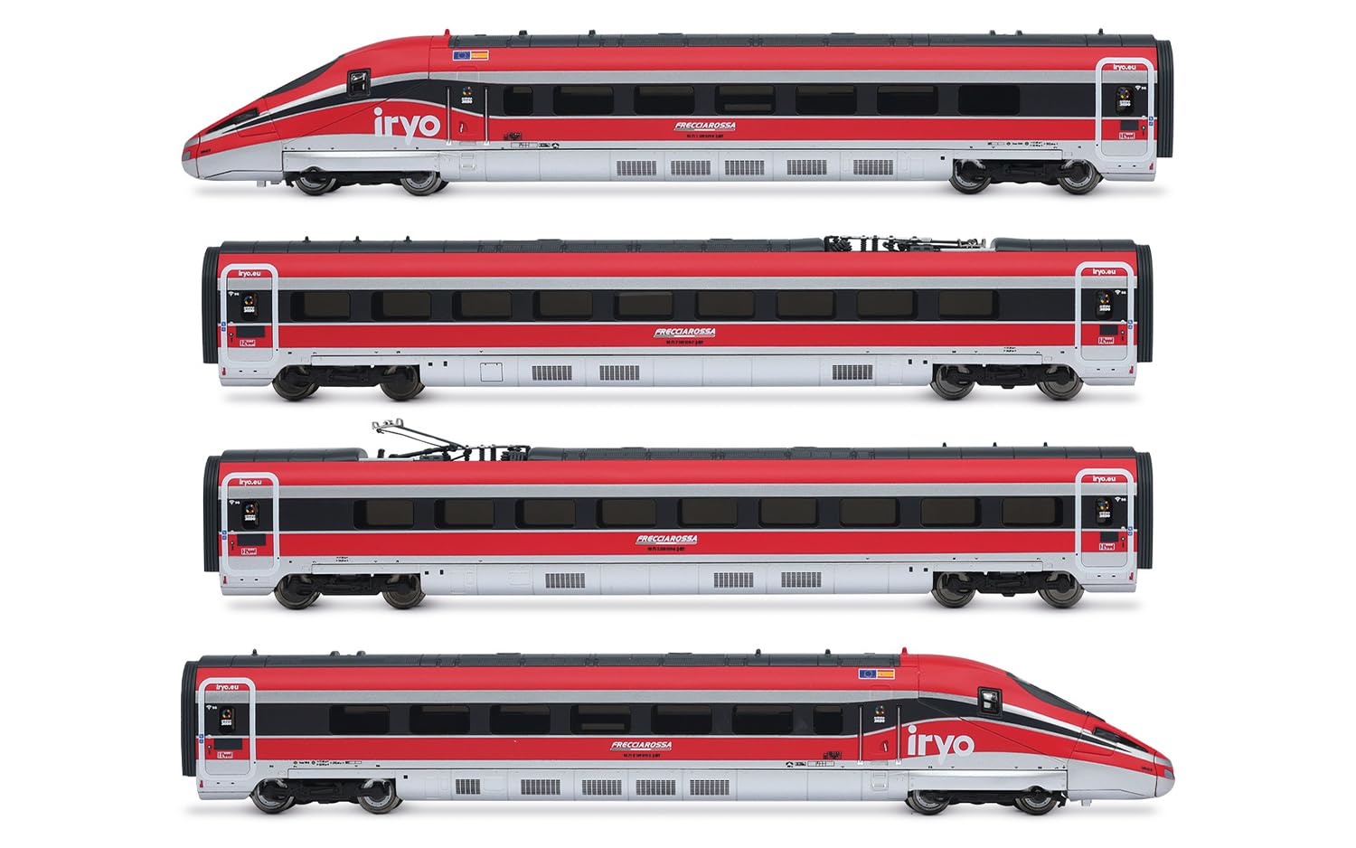 ARNOLD HN2622 Iryo (Spain), Frecciarossa 1000 base set, 4 elements, ep. VI for adults and collectors
