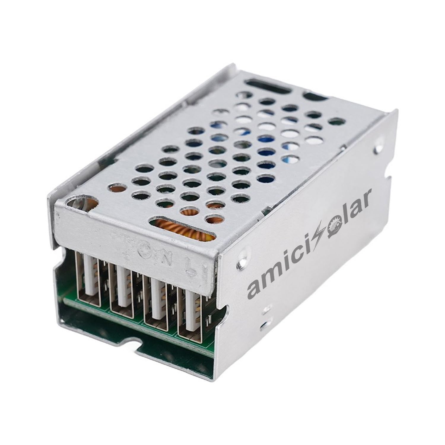 9~36V DC Buck Converter, Step-Down Module with 4 USB Ports, Max Output Power 5A/5.2V/25W