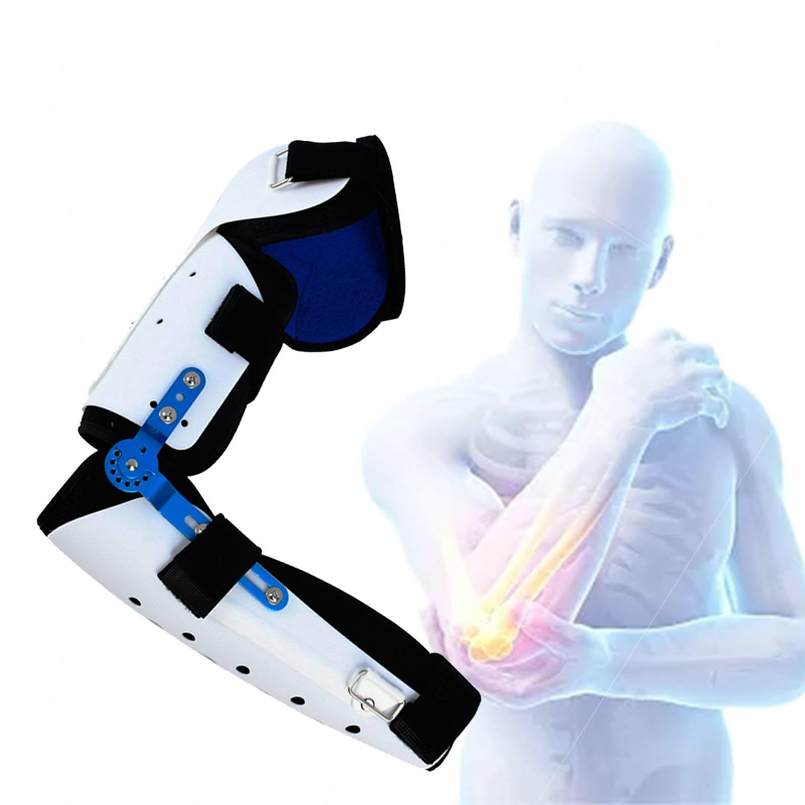 Tutore Regolabile per La Fissazione Dell'Articolazione Spalla-Gomito, Recupero da Lesioni al Braccio, Riparazione Legamento-Tendine del Braccio Sinistro, Supporto per Il,
