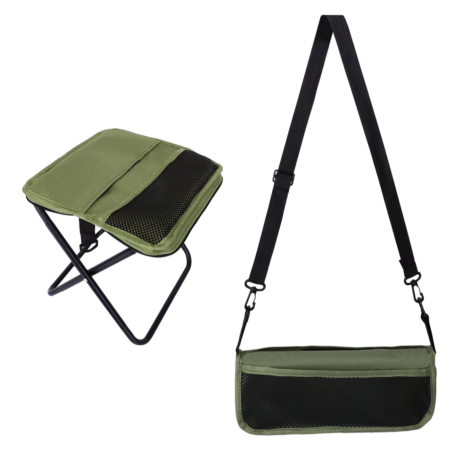 Tabourets de camping pliants pour éviter la fatigue Lot de 2 sièges de randonnée portables