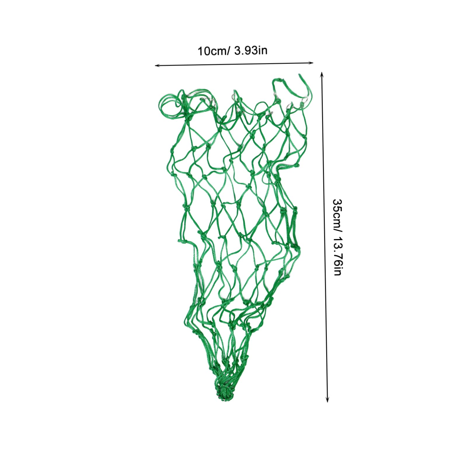 Kisangel Hanging Horse Hay Storage Pouch Sturdy and Lightweight Hay Net for Efficient Feeding Capacity Design Cows and Goats Reduces Waste Barns