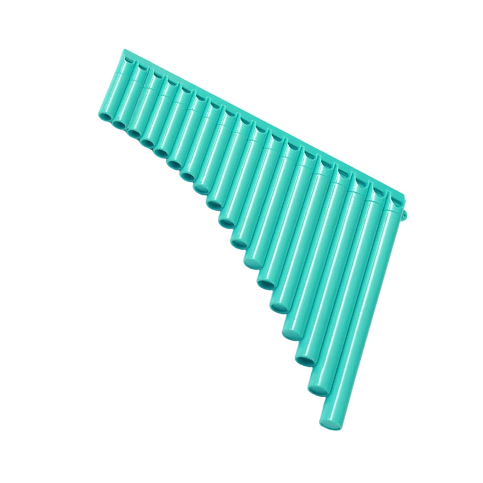 Fletnie Pana Dla Początkujących Profesjonalna Fajka Pan Flute 18 Dla Początkujących(Blue)