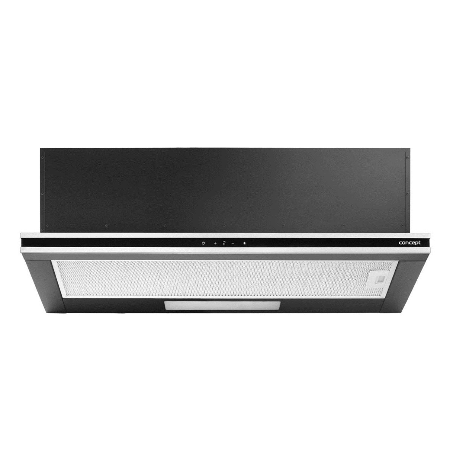 Concept OPV3890 Sinfonia - Campana extractora extensible (90 cm, con iluminación LED, 620 m³/h, 169 W)