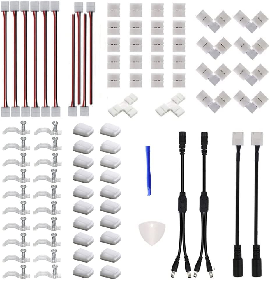専用　Lサイズ Amazon.co.jp: uxcell 3528 LED ストリップコネクタ 8mm 2P L字