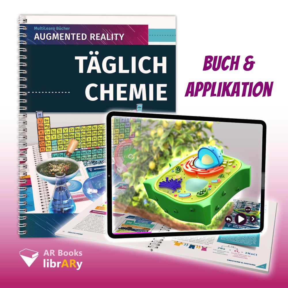 Biblioteka AR Books – codzienna chemia (książka rzeczywistości rozszerzonej)