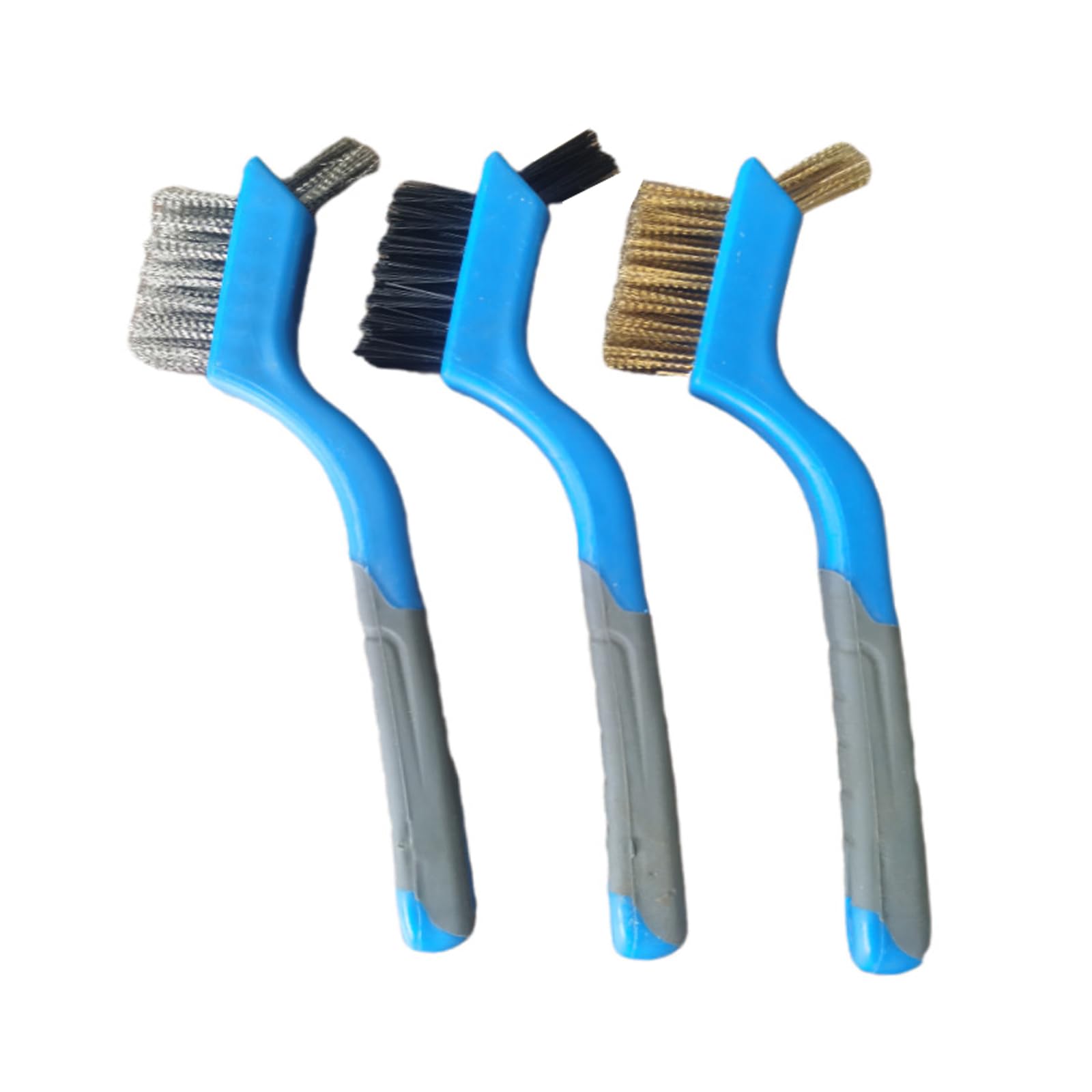 Wire Brush Set 3Pcs, NylonBrassStainless Steel Ghana