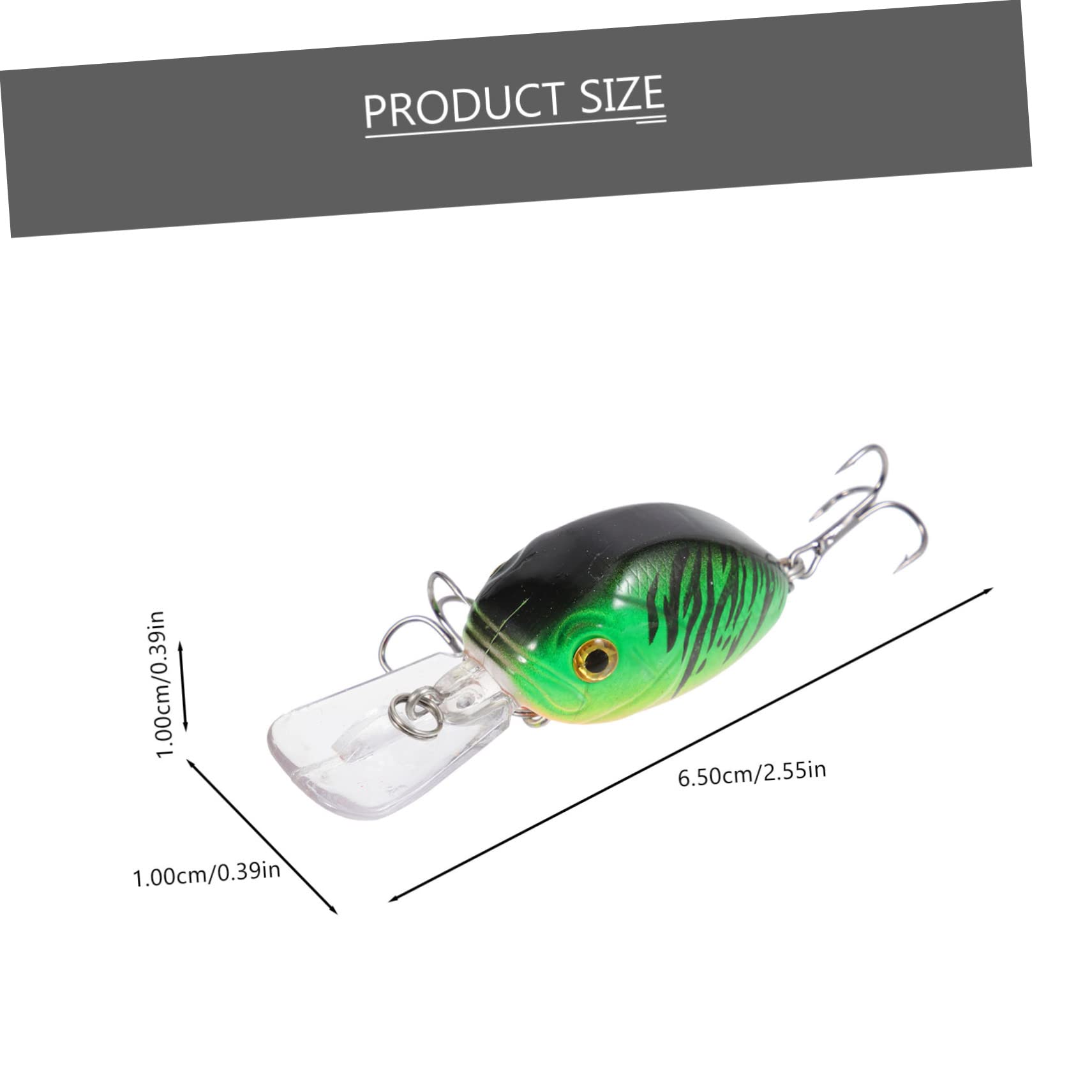 KOMBIUDA Faux appâts de pêche simulés pièges à ménés pour Poissons-appâts leurres de marigane équipement de pêche swimbait Faux appâts en Plastique leurre de pêche Portable Abdos
