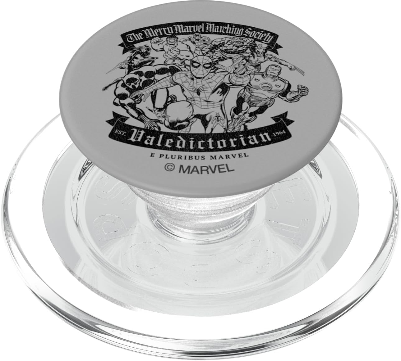 Marvel Avengers Merry Marvel Marching Society PopSockets MagSafe PopGrip for iPhone